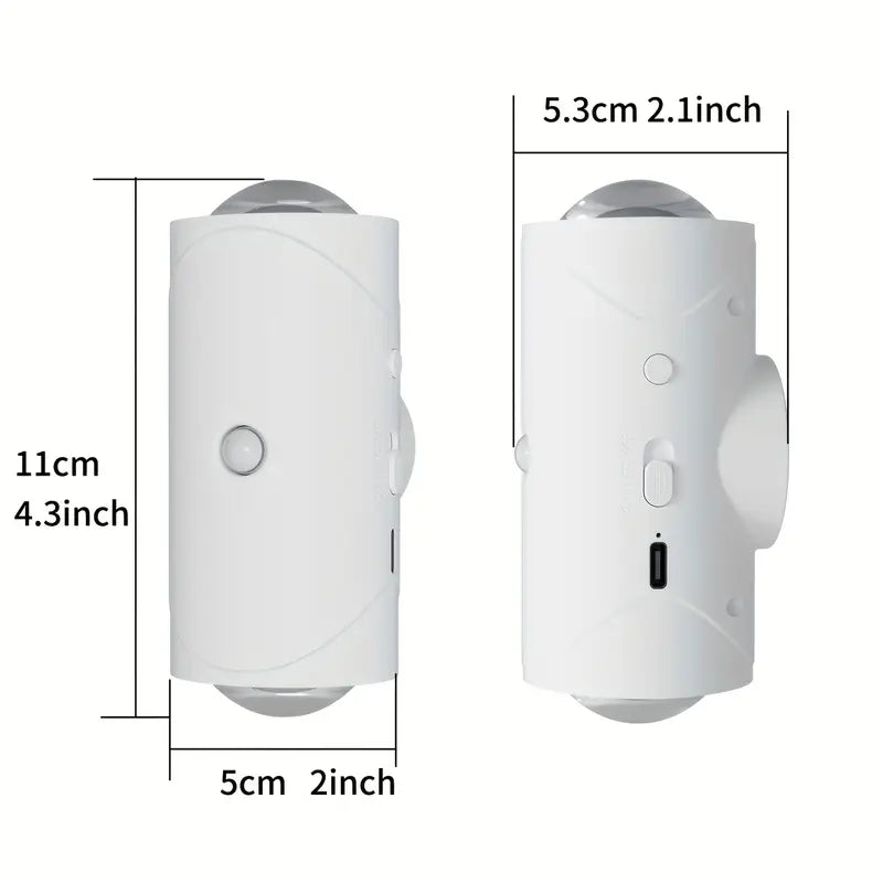 Magnetic LED Motion Sensor Wall Light
