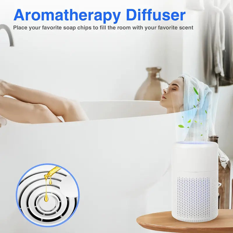 Compact USB HEPA Air Purifier