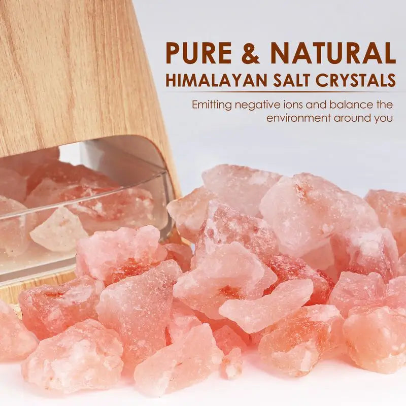 Air Purifier & Humidifier with Himalayan Salt Lamp