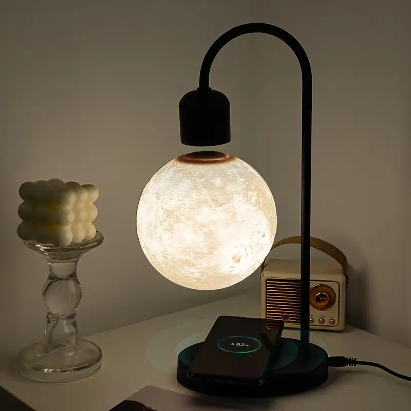 Magnetic Levitating Moon Lamp