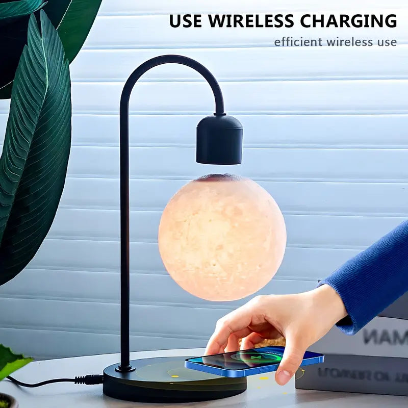 Magnetic Levitating Moon Lamp