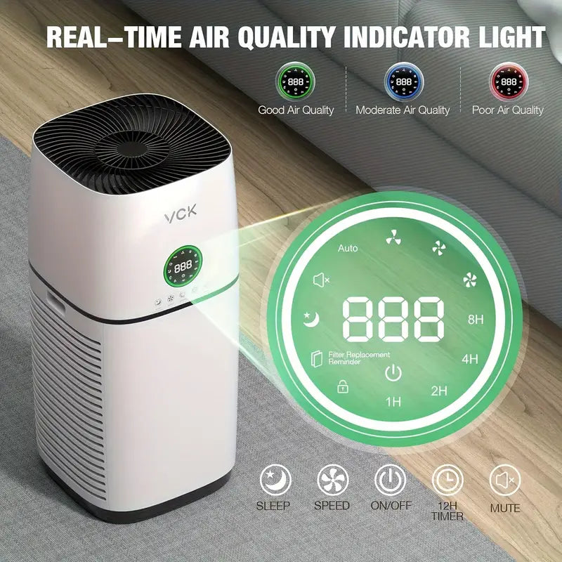 H14 HEPA Large Room Air Purifier