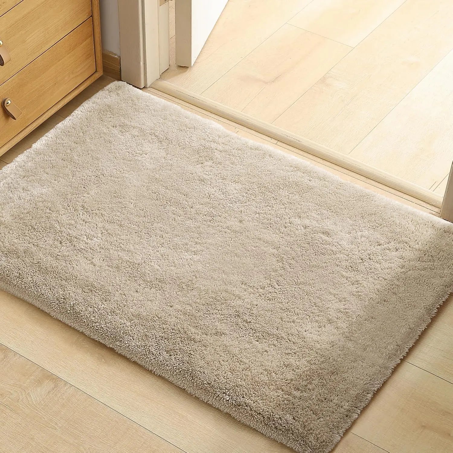 Cozy Up with the Fluffy Shag Area Rug