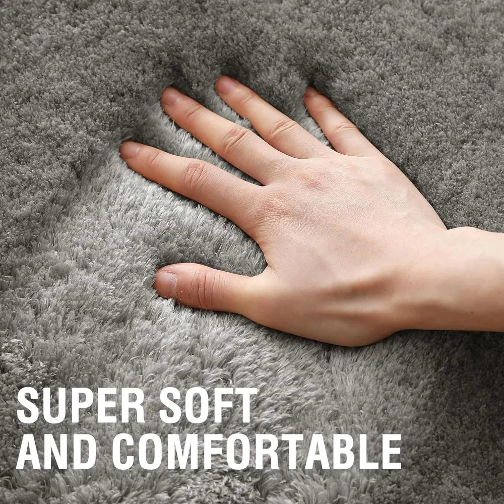 Cozy Up with the Fluffy Shag Area Rug