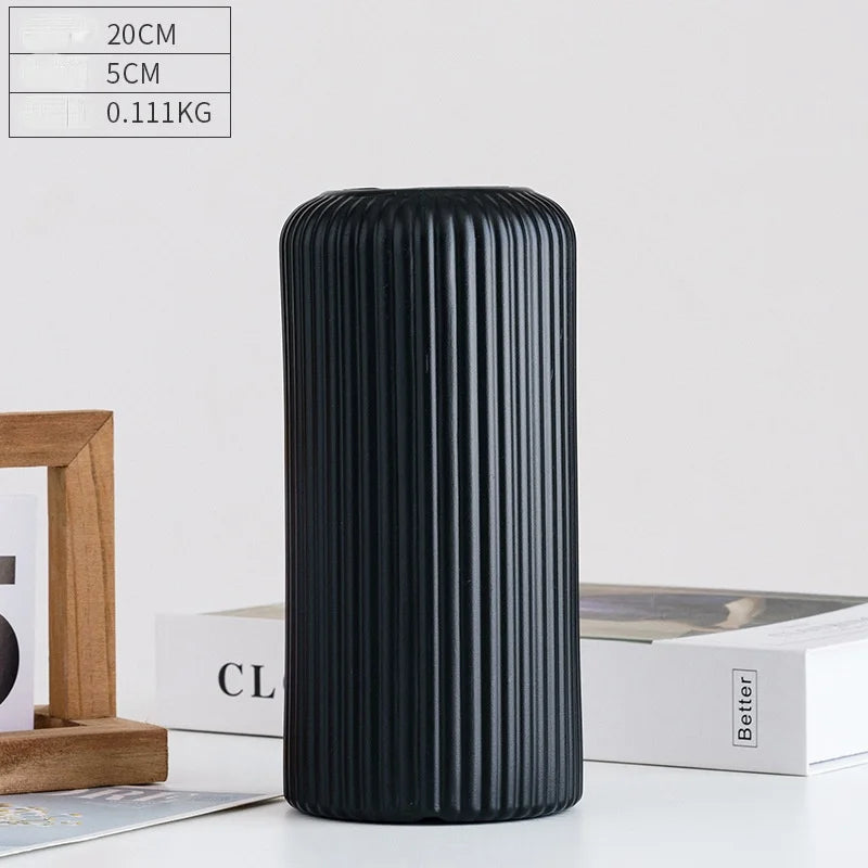 Chic Nordic Plastic Flower Pot
