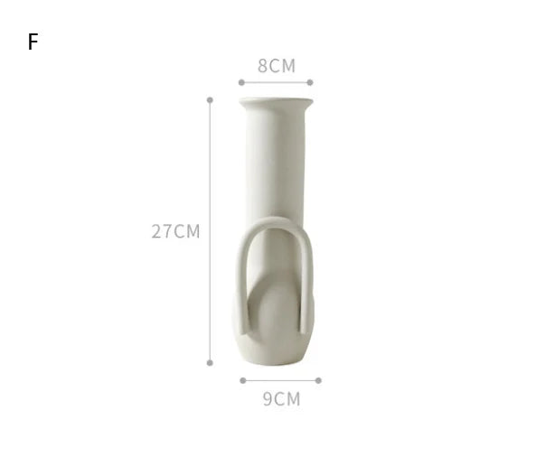 Hollow Nordic Ceramic Vase