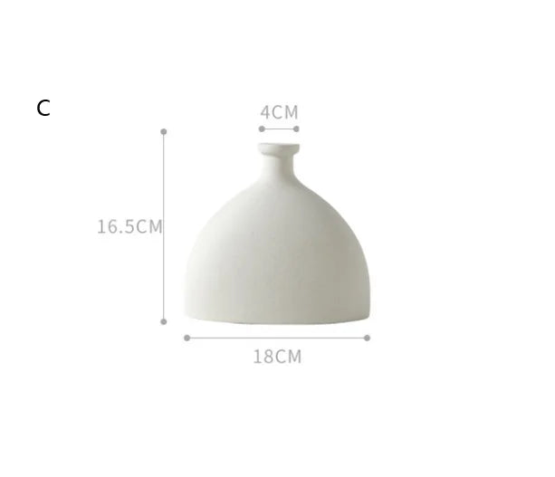 Hollow Nordic Ceramic Vase