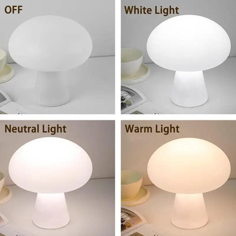 Cordless Mushroom Table Lamp