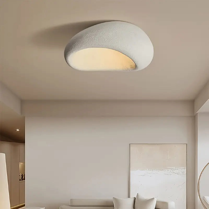 Modern Concrete Style Ceiling Light Fixture