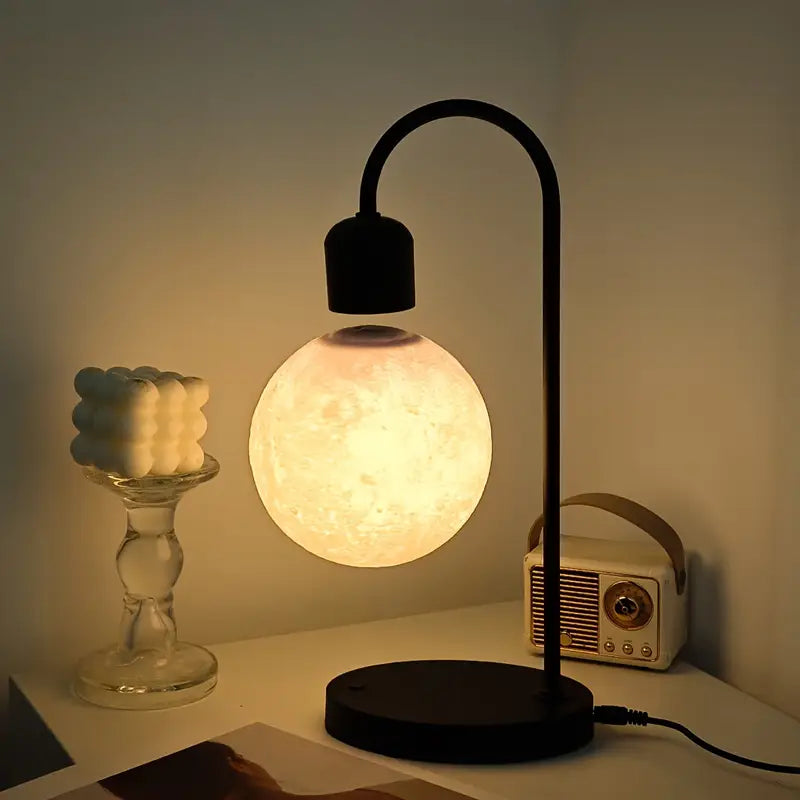 Magnetic Levitating Moon Lamp