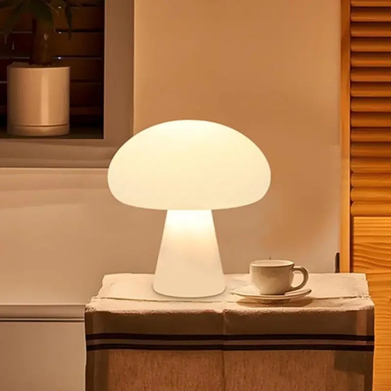 Cordless Mushroom Table Lamp
