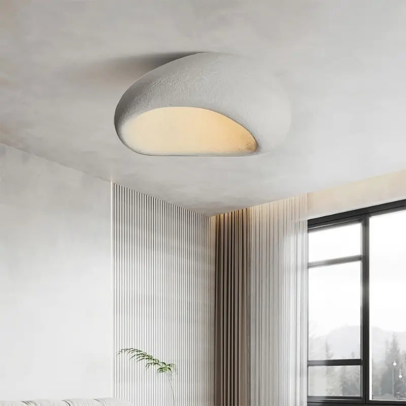 Modern Concrete Style Ceiling Light Fixture