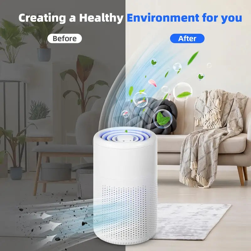 Compact USB HEPA Air Purifier