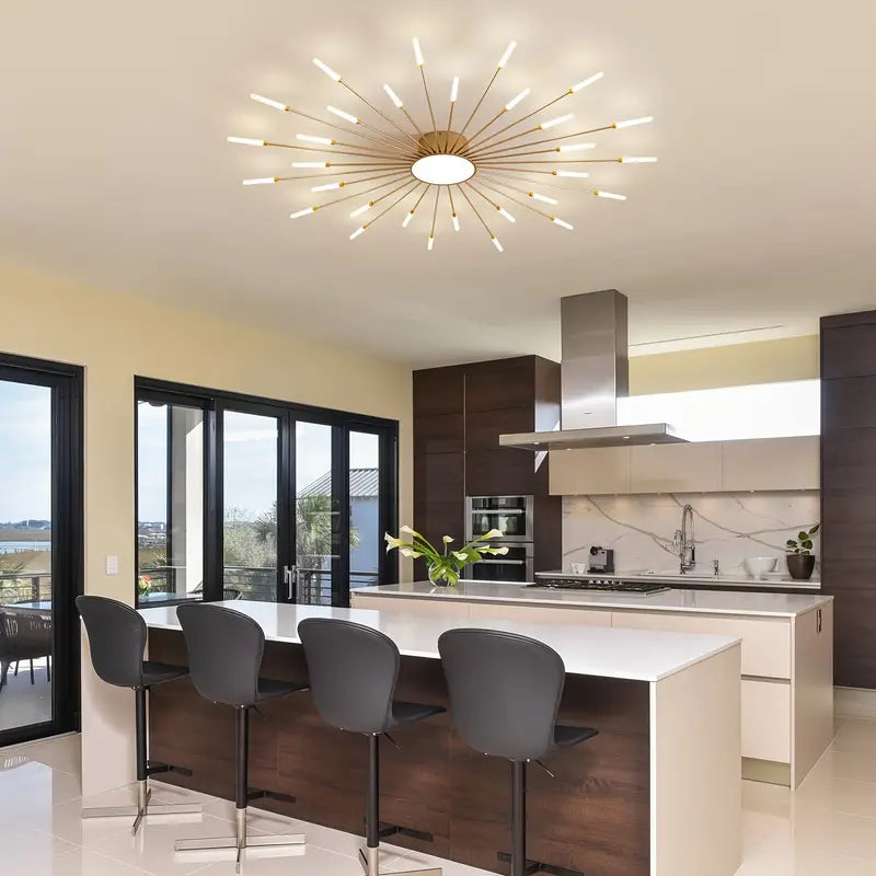 30-LED Fireworks Chandelier