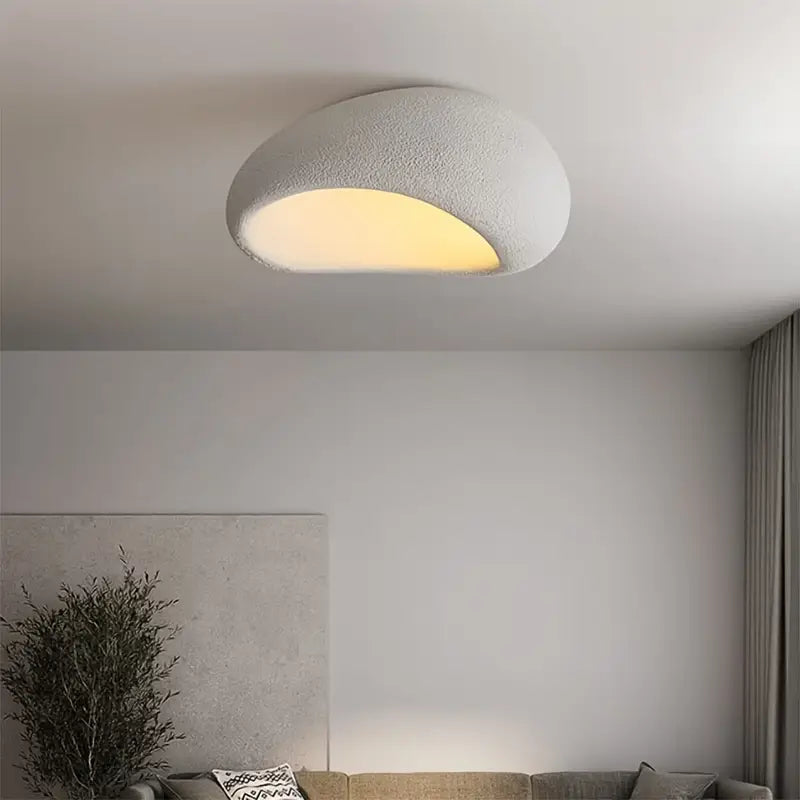 Modern Concrete Style Ceiling Light Fixture