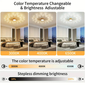 30-LED Fireworks Chandelier