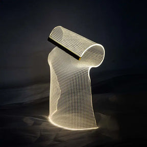 Creative Curved Atmosphere Lamp