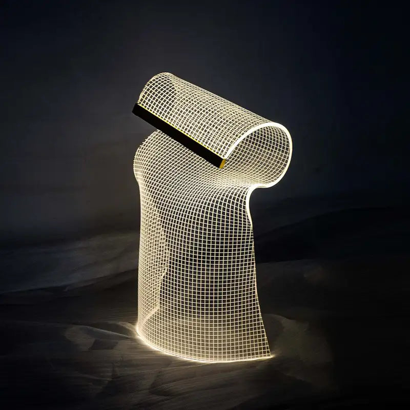 Creative Curved Atmosphere Lamp