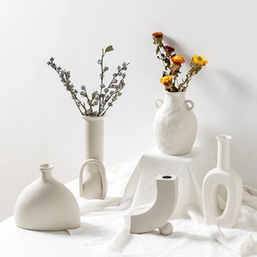 Hollow Nordic Ceramic Vase