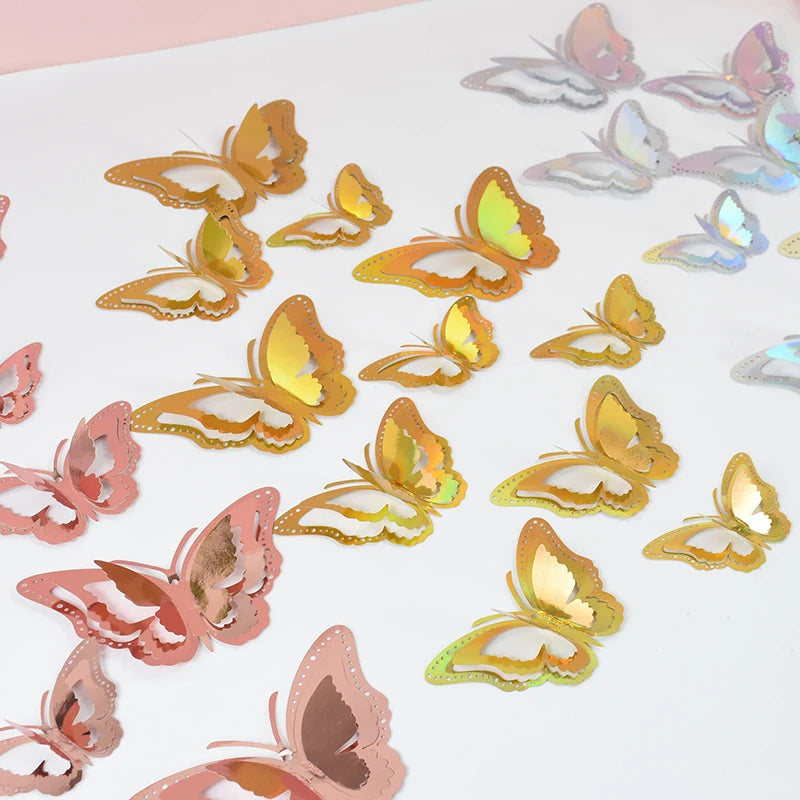 3D Butterfly Wall Stickers