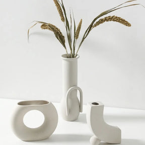 Hollow Nordic Ceramic Vase