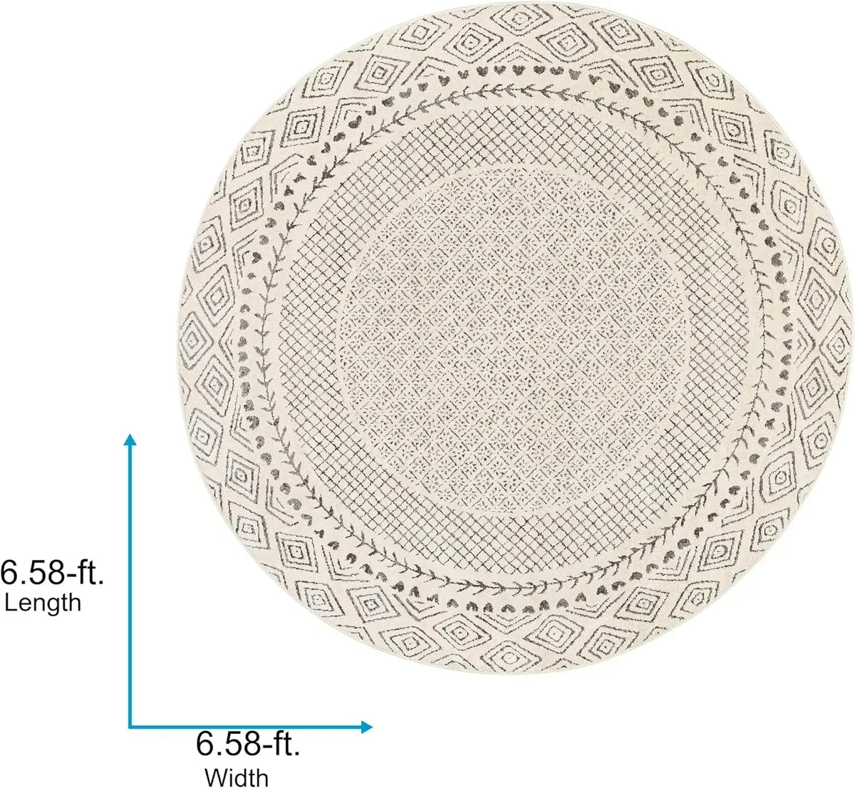 Artistic Weavers Melodie Boho Farmhouse Area Rug