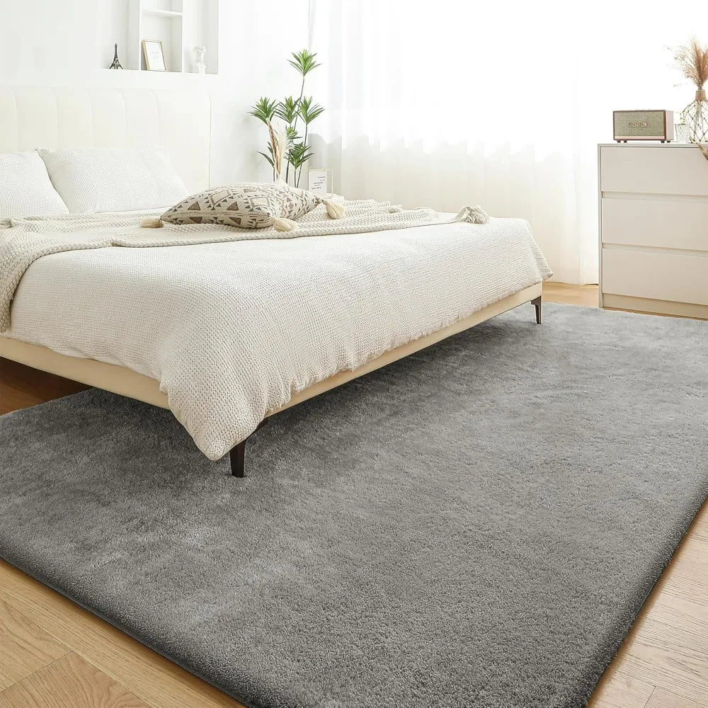 Cozy Up with the Fluffy Shag Area Rug