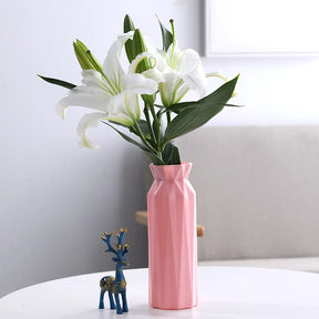 Chic Nordic Plastic Flower Pot