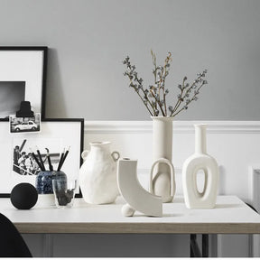Hollow Nordic Ceramic Vase