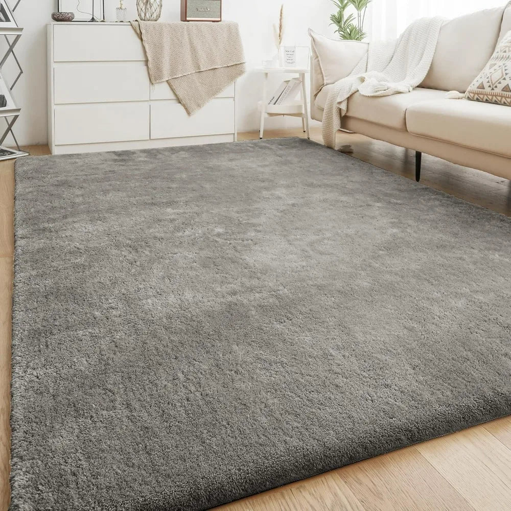 Cozy Up with the Fluffy Shag Area Rug