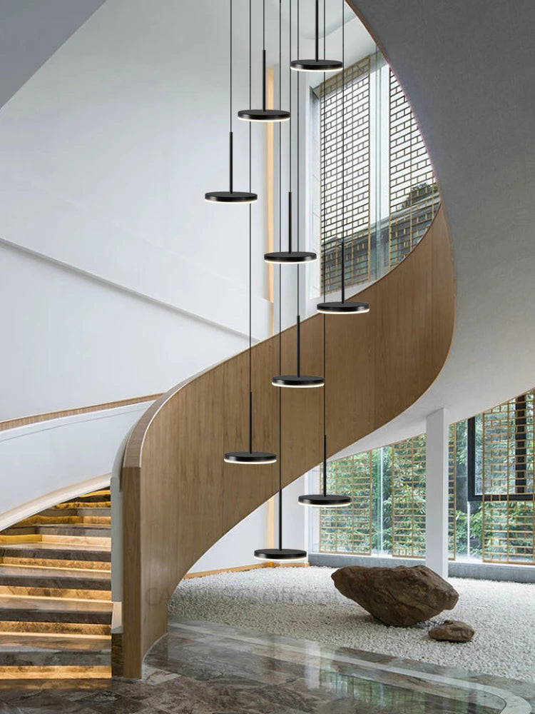 LED Circular Chandelier Nordic Chandelier