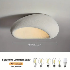 Modern Concrete Style Ceiling Light Fixture