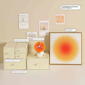 Sunset Clock for Living Room