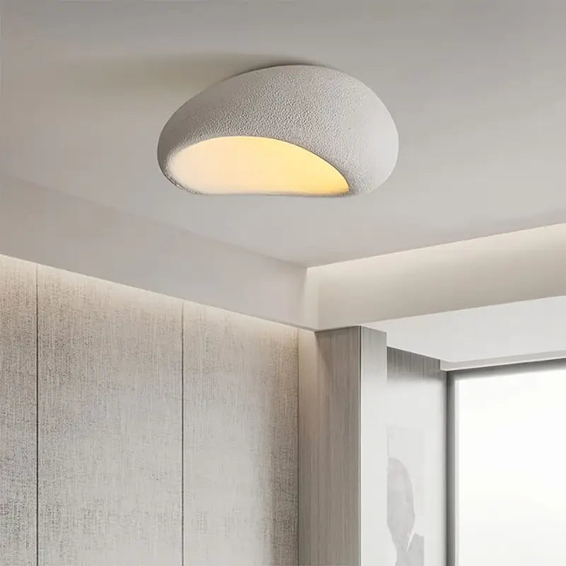 Modern Concrete Style Ceiling Light Fixture