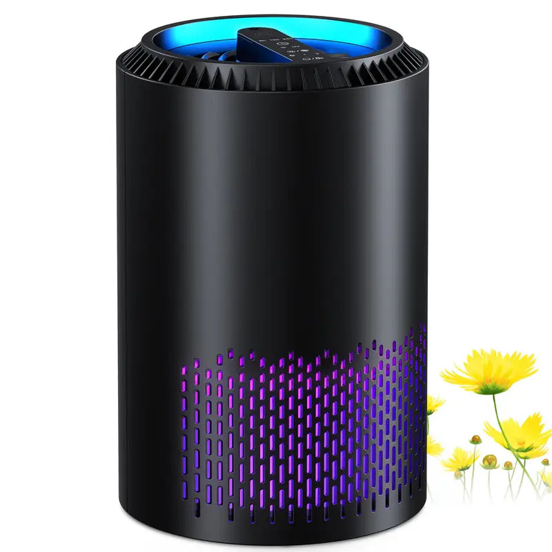 Whisper-Quiet Portable Home Air Purifier