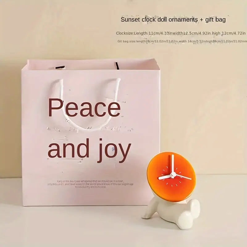 Sunset Clock for Living Room