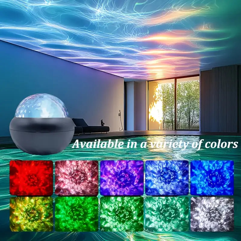 Dreamy LED Ripple Nightlight