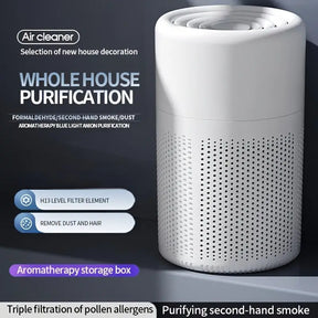 Compact USB HEPA Air Purifier