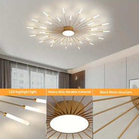 30-LED Fireworks Chandelier