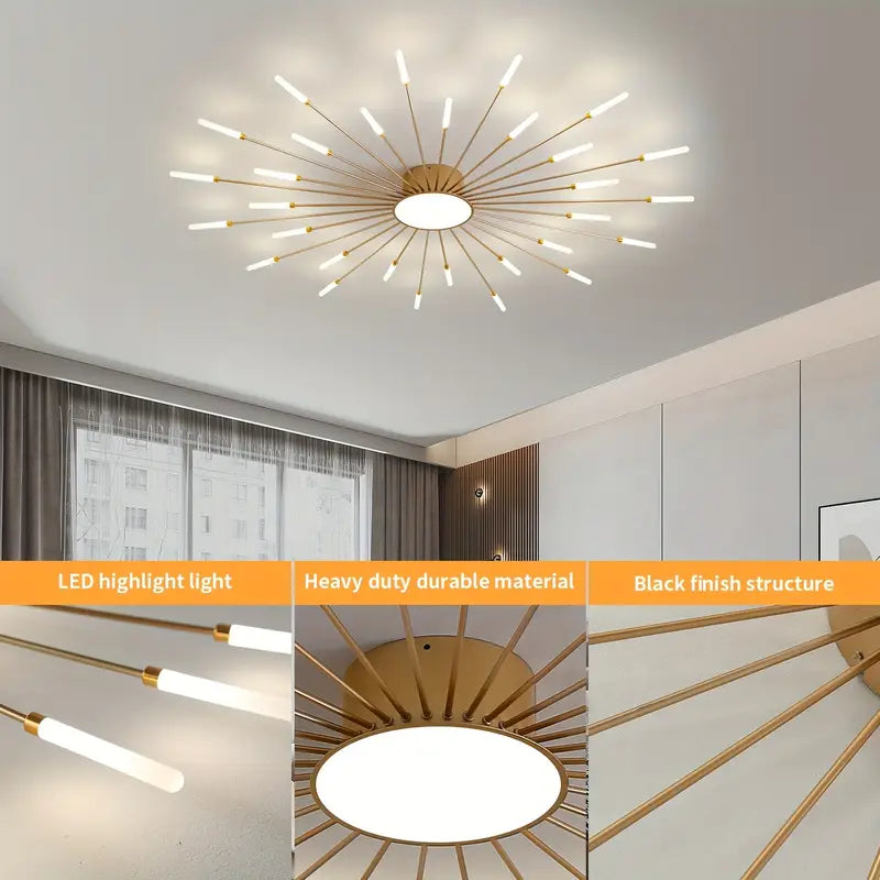 30-LED Fireworks Chandelier