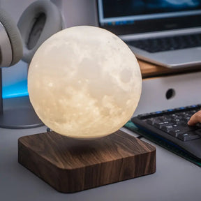 Magnetic Levitation 3D Moon Lamp